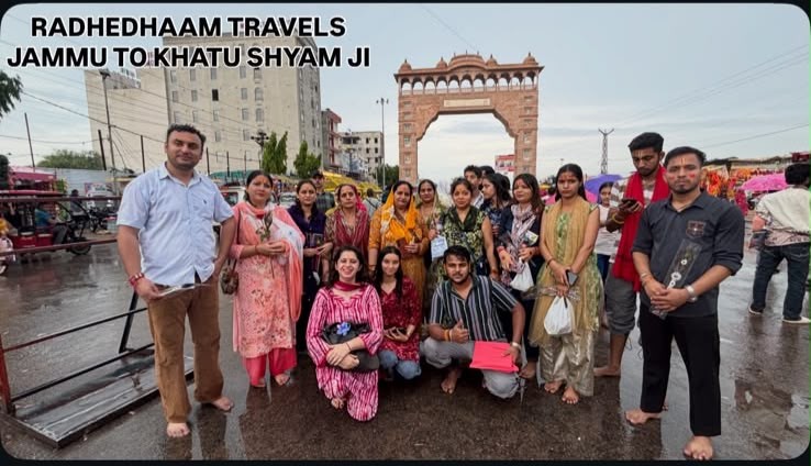 Group at Khatu Shyam Ji